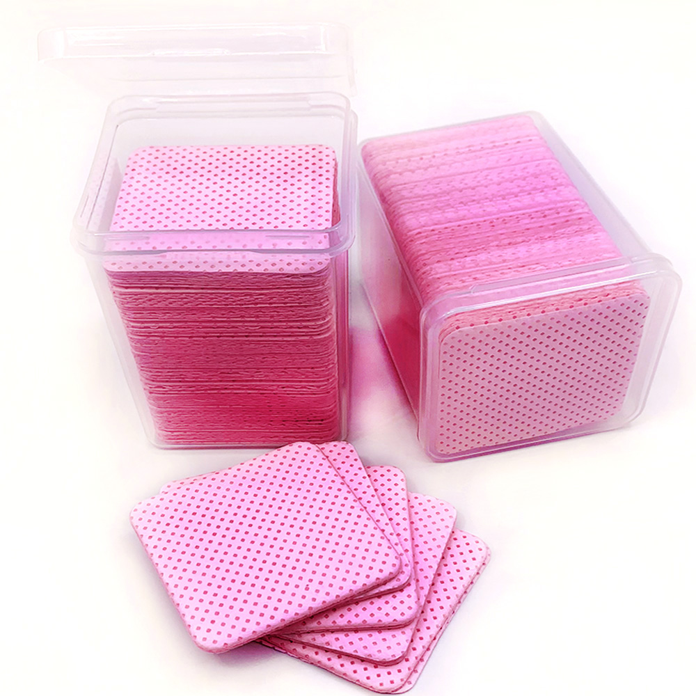 Eyelash Extension Adhesive - 200 Pieces Eyelash Glue Remover Wipe