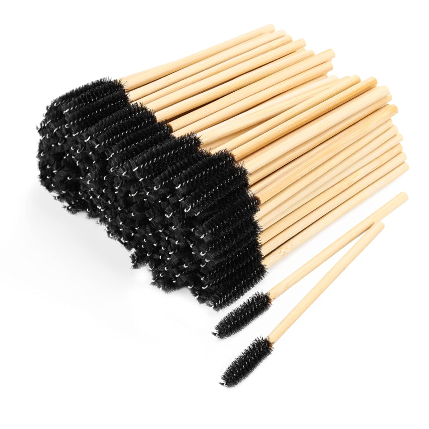 Eyelash Extensions - Wholesale 300pcs Disposable Mascara Wands Eyelash