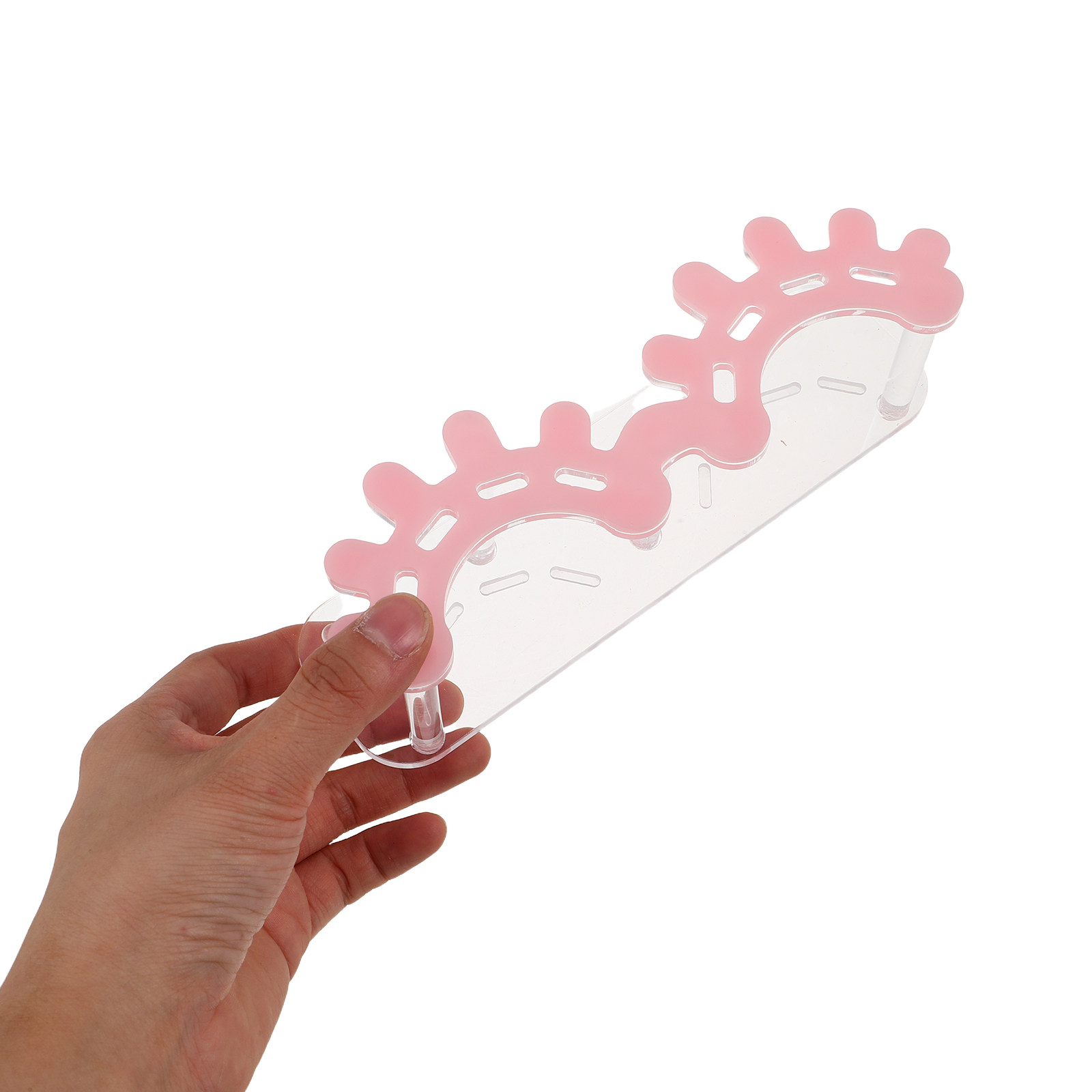 Eyelash Extension No 8 - Acrylic Tweezer Display Stand 8-Slot Lash