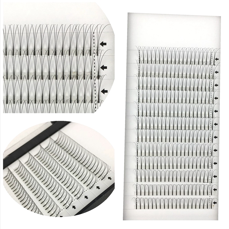 Individual Lash Tray - ME.LASH 10pcs 0.07/0.10 C/D 8-15mm Premade