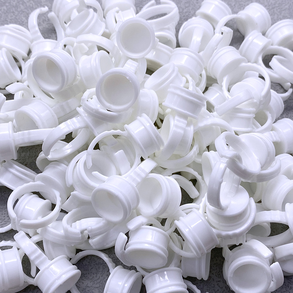 100Pcs Disposable Glue Ring Cu - Eyelash Extension Maps review and price