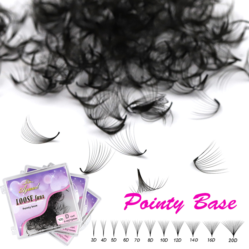 AGUUD All Size Loose Fan Eyela - Mega Volume Lash review and price