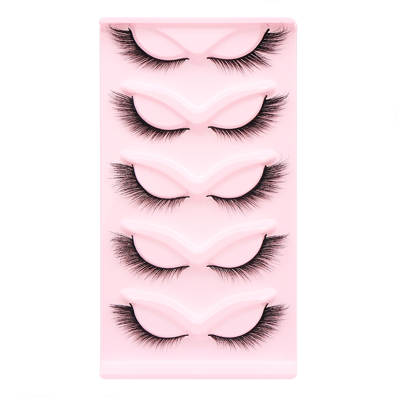 5 Pairs Fluffy False Eyealshes - Eyelash Extension Cat Eye review and price