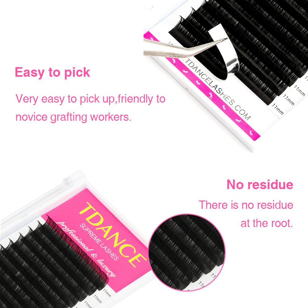 TDANCE Eyelash Extension 16Row - Individual Lash Tray review and price