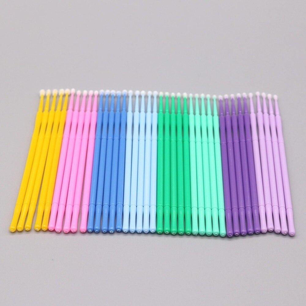 100pcs/lot Micro Brushes Make  - Eyelash Extension Adhesive review and price