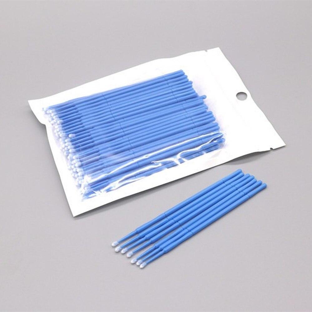 100pcs/lot Micro Brushes Make  - Eyelash Extension Adhesive review and price