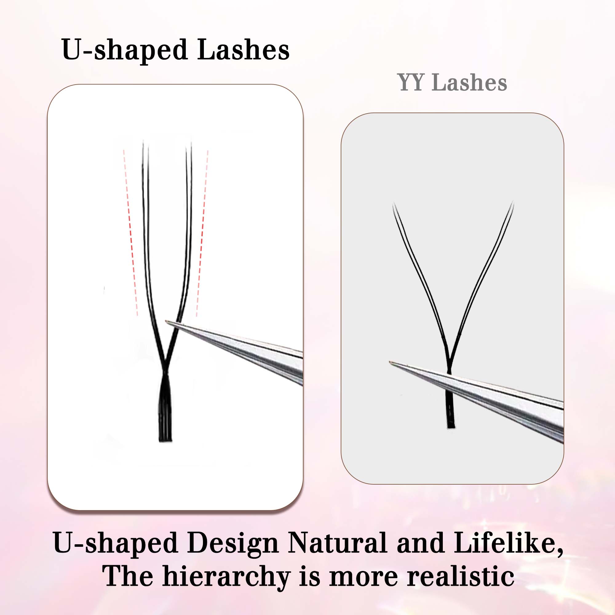 CoMango U YY Lashes Natural Fa - Eyelash Extension Yelix review and price