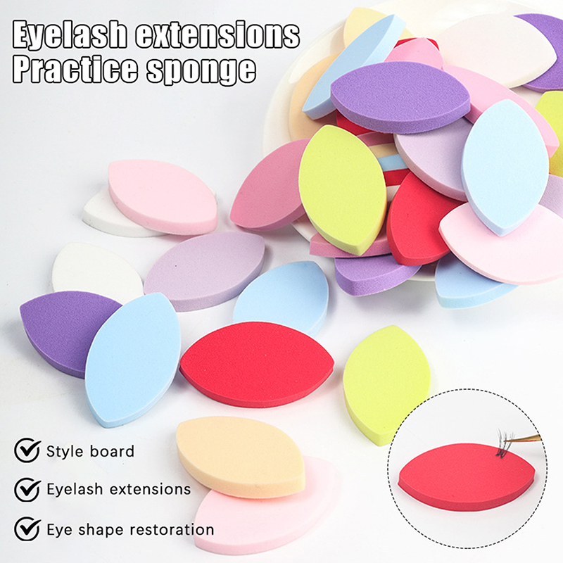 50PCS False Eyelash Pads Begin - Eyelash Extension Maps review and price