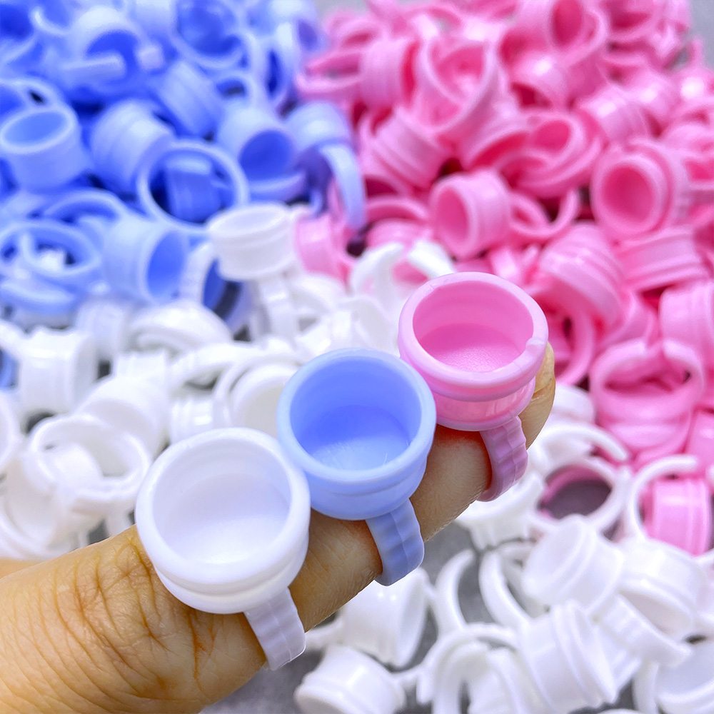 100Pcs Glue Rings For Lashes G - Eyelash Extension Maps review and price