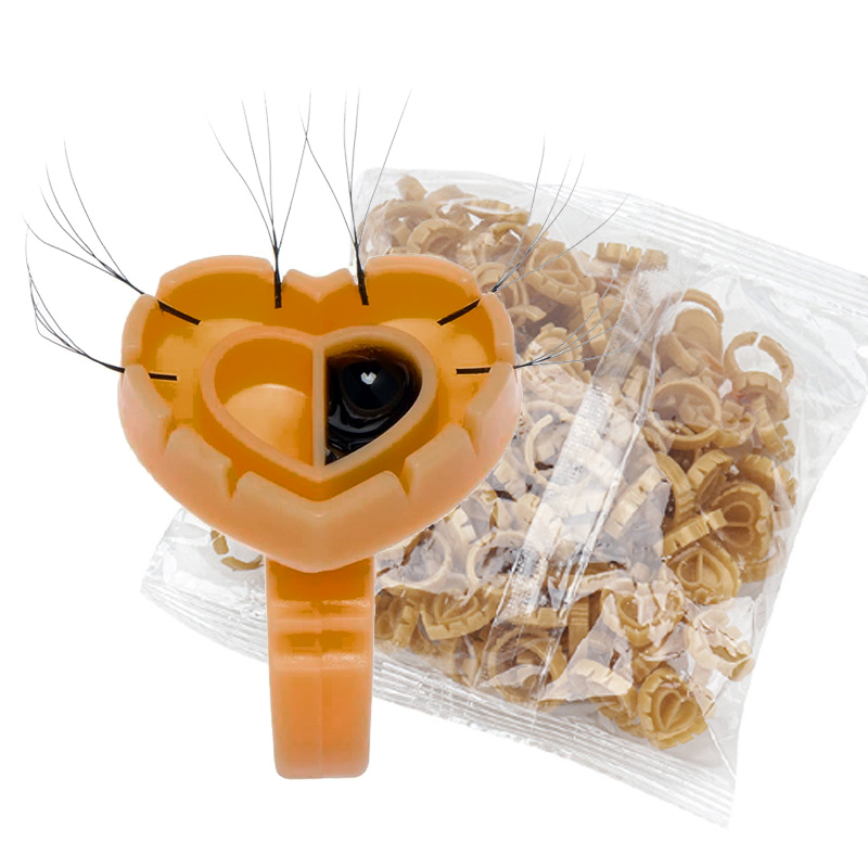 500PCS Glue Rings for Lash Ext - Eyelash Extension Maps review and price