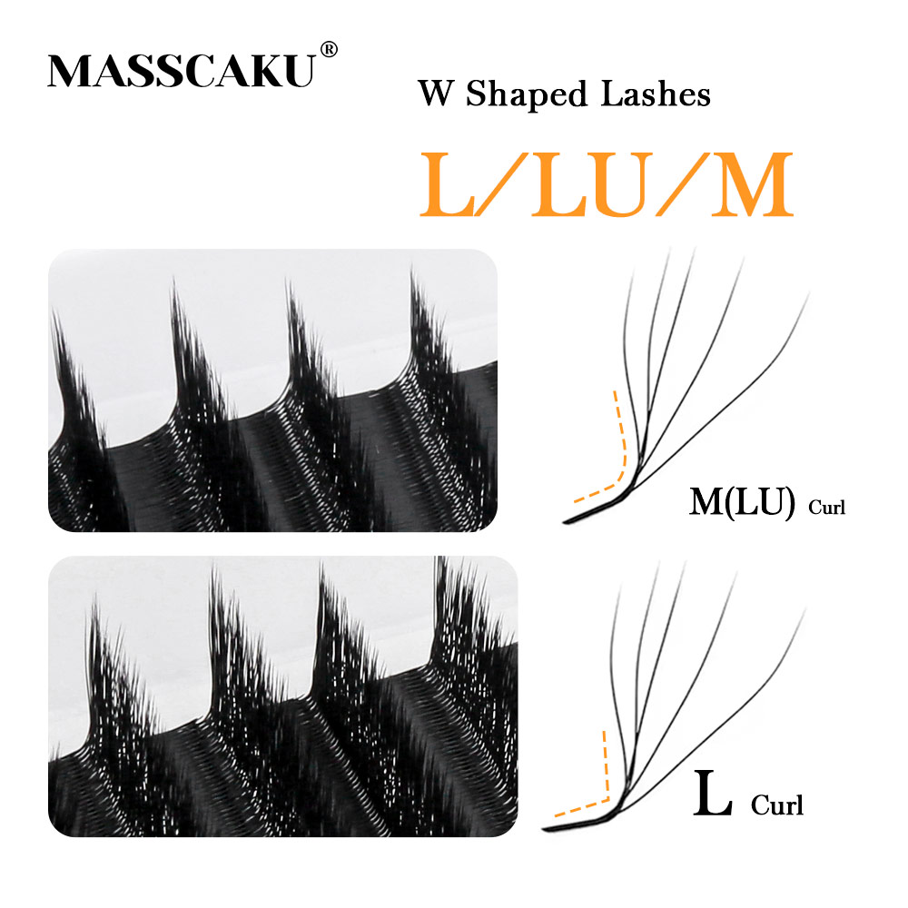 MASSCAKU L LU M Curl YY/W Shap - Eyelash Extension Yelix review and price