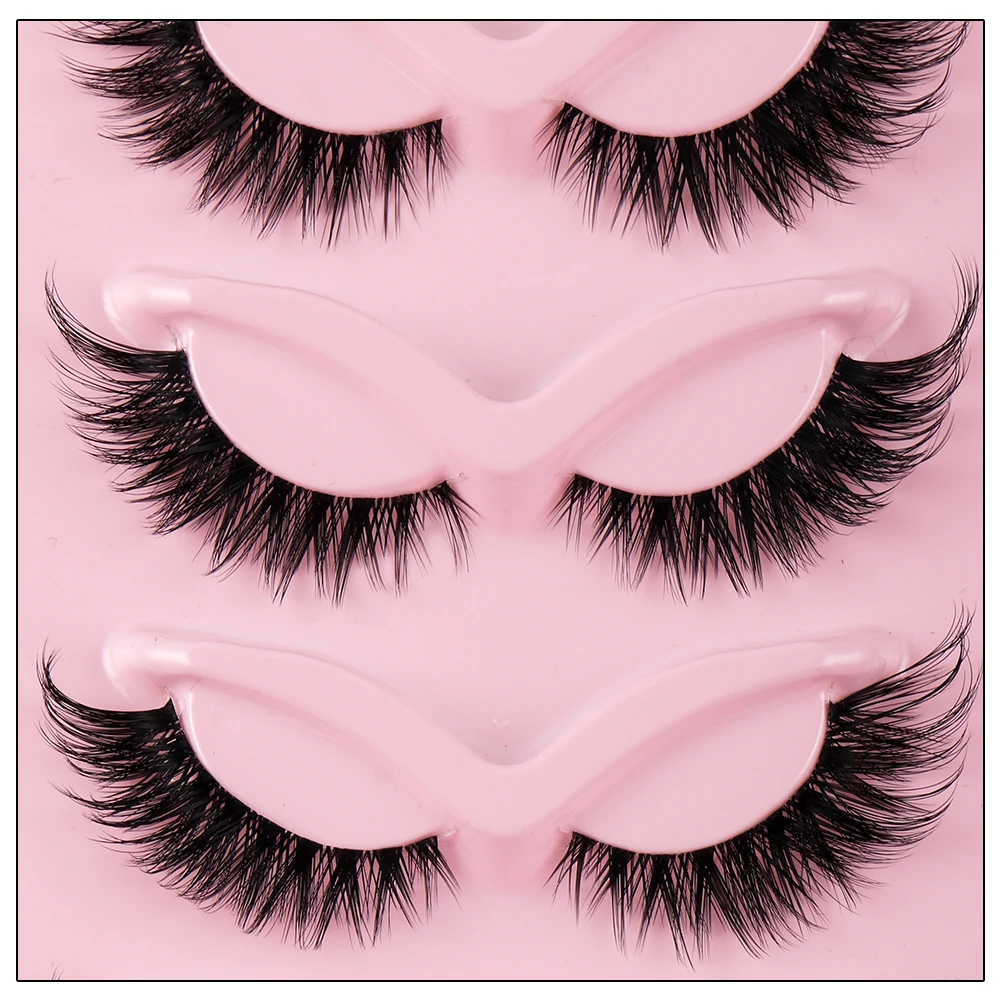Cat Eye 5 Pairs 3D Natural Fal - Eyelash Extension Cat Eye review and price