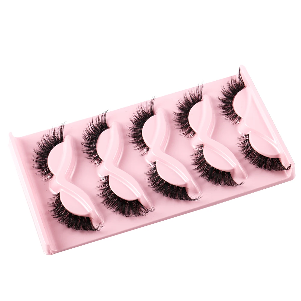 Cat Eye 5 Pairs 3D Natural Fal - Eyelash Extension Cat Eye review and price