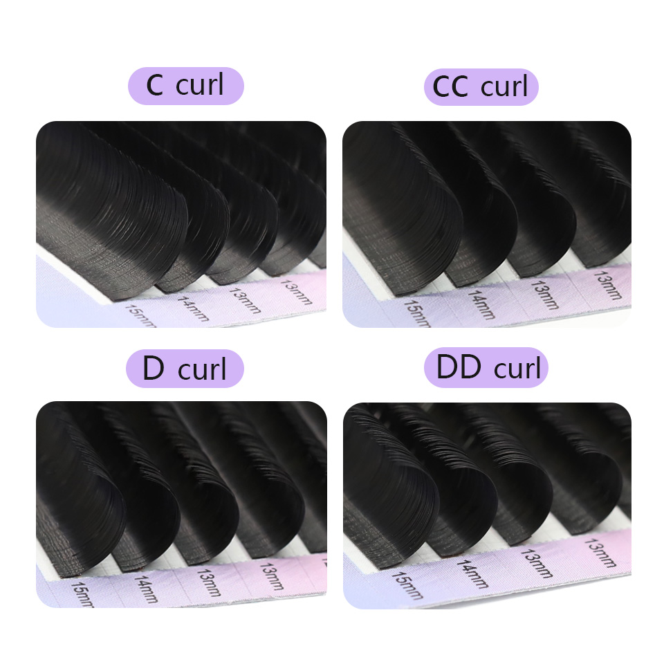 AGUUD Ellipse Flat False Eyela - Individual Lash Tray review and price