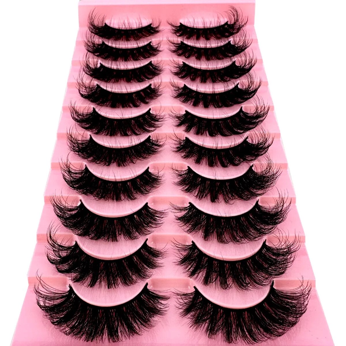NEW 10 Pairs Cat Eye Lashes Fl - Eyelash Extension Cat Eye review and price