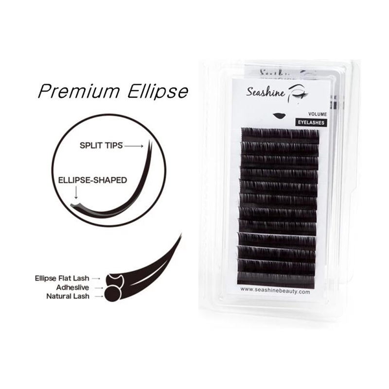 Seashine Ellipse Flat Lashes S - Individual Lash Tray review and price