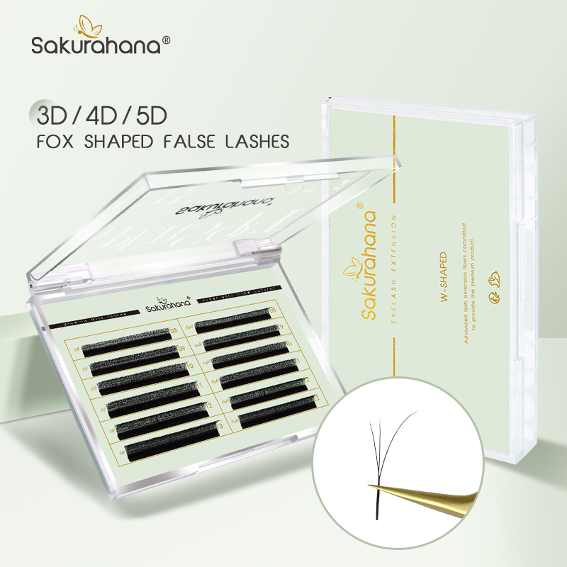 SAKURAHANA Fox 3D 4D 5D Shaped - Eyelash Extension Cat Eye review and price
