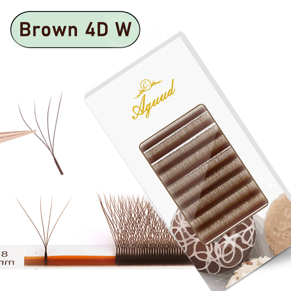 AGUUD Brown W Shaped YY Eyelas - Eyelash Extension Yelix review and price