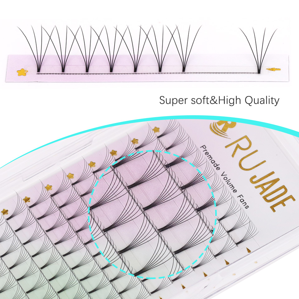 Rujade Premade Volume Fans Sho - Individual Lash Tray review and price