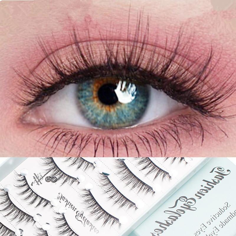 10 Pairs Natural Long Wispy Ca - Eyelash Extension Cat Eye review and price