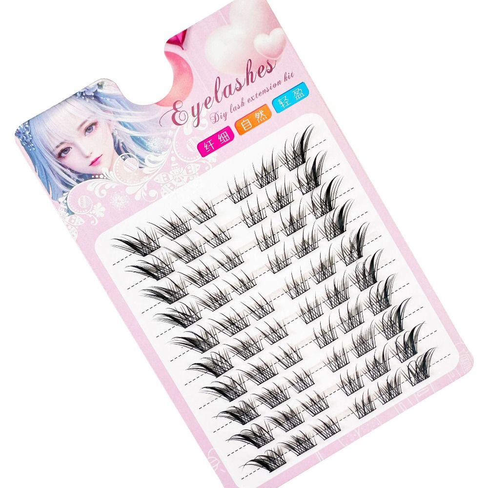 Women Beauty 3D Cat Eye Cluste - Eyelash Extension Cat Eye review and price
